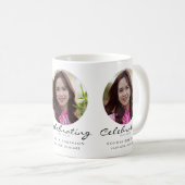Photo Celebration of Life Memorial Keepsake Koffiemok (Voorkant rechts)