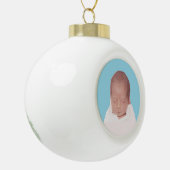 Photo Ceramic Ball Ornament (Links)