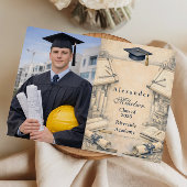 Photo Classical Architecture Graduation Aankondiging