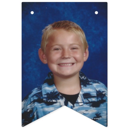 Photo Collage Afstuderen CLASS OF Black Vlaggetjes (Derde vlag)