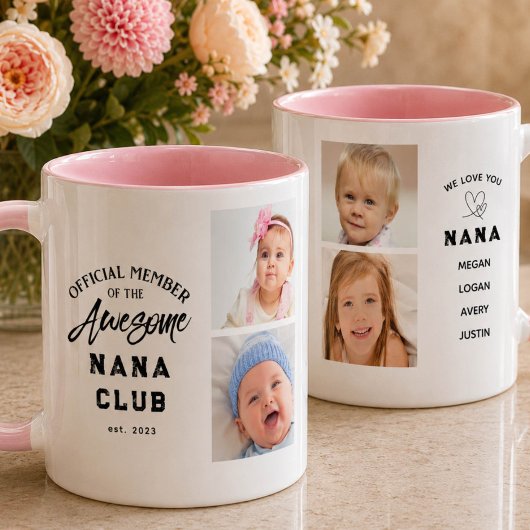 Photo Collage Awesome NANA Mug Mok