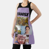 PHOTO COLLAGE CUSTOM KITCHEN APRON FOR MOM SCHORT (Insitu)