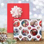 Photo Collage Holiday Inpakpapier Vel