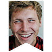 Photo Collage Jaar Afstuderen Black Party Banner (Tweede vlag)