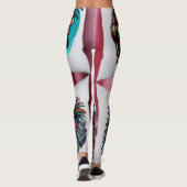 Photo Collage  Leggings (Achterkant)
