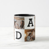 Photo Collage Mok – 8Photos | Perfecte Vaderdag (Midden)