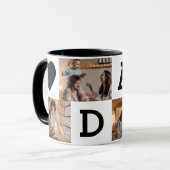 Photo Collage Mok – 8Photos | Perfecte Vaderdag (Voorkant links)