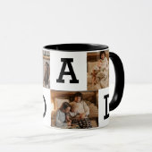 Photo Collage Mok – 8Photos | Perfecte Vaderdag (Voorkant rechts)