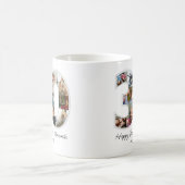 Photo Collage Number 30 - 30th Birthday Koffiemok (Center)