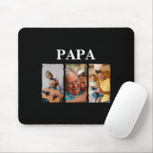 Photo Collage Papa D Gift  Muismat (Met muis)