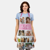 Photo Collage Pink Monogram Schort (Gedragen)