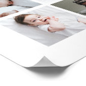 Photo Collage Poster - Lion with 3 Brown Balloons (Hoek)