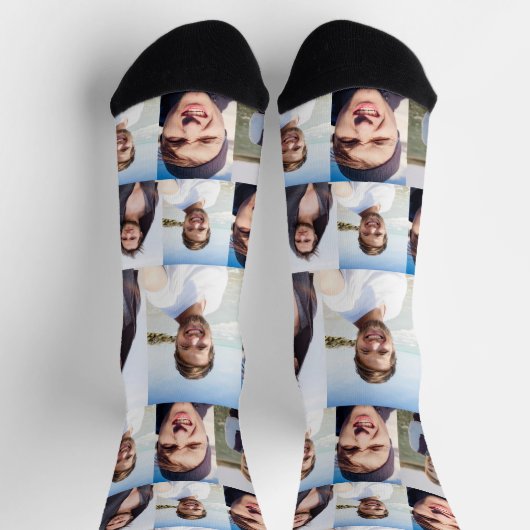 Photo Collage Put Your Face On Sokken (Top)