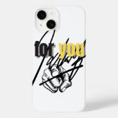 Photo Collage Trendy Moderne iPhone Case (Achterkant)