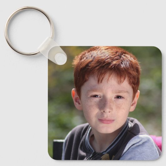 PHOTO CUSTOM KEYCHAIN (Voorkant)