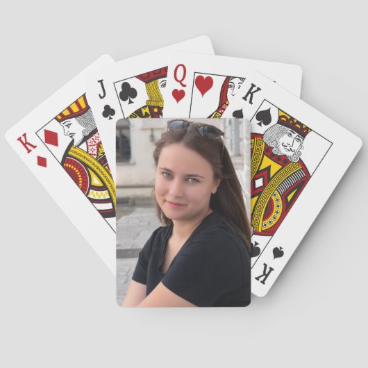 PHOTO CUSTOM PLAYING CARDS POKERKAARTEN (Achterkant)