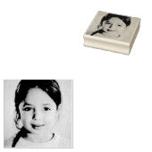 PHOTO CUSTOM RUBBER STAMP RUBBERSTEMPEL (Gestempeld)