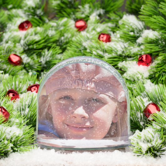 PHOTO CUSTOM SNOW GLOBE SNEEUWBOL (Kerstmis)
