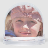 PHOTO CUSTOM SNOW GLOBE SNEEUWBOL (Achterkant)