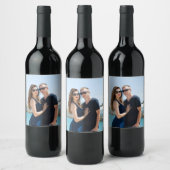 PHOTO CUSTOM WINE LABEL WIJN ETIKET (Flessen)