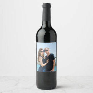 PHOTO CUSTOM WINE LABEL WIJN ETIKET