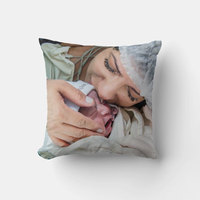 Photo Customised Pillow With Picture Throw Pillows Kussen (Voorkant)