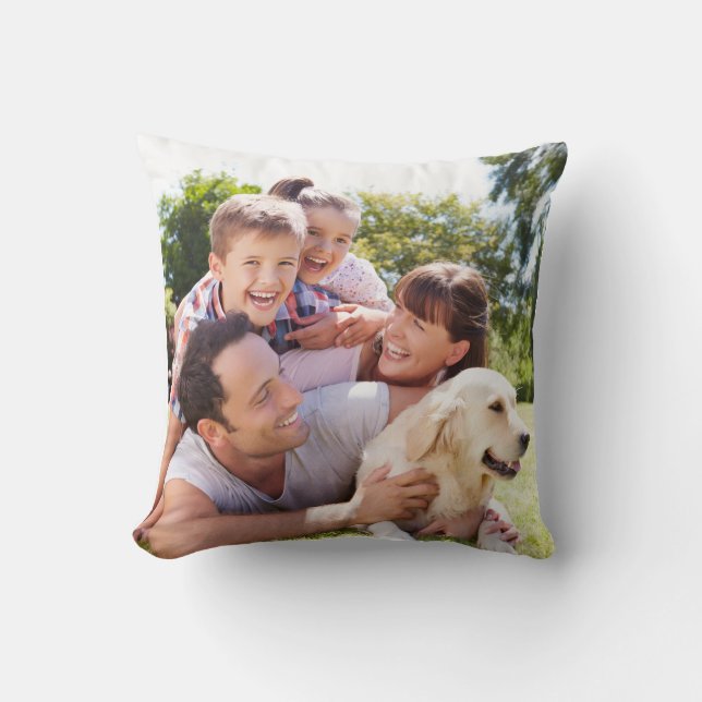 Photo Customised Pillow With Picture Throw Pillows Kussen (Voorkant)
