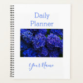 Photo Daily Planner Blue Hydrangea - HAMbWG (Voorkant)