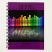 Photo Daily Planner Sound Bars Music Theme HAMbWG (Voorkant)