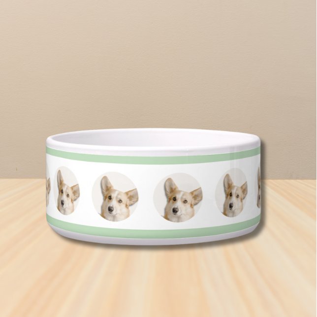 Photo Dog Bowl - Op maat gemaakt met Afbeelding Voerbakje (Dog Bowl Portrait Photo Gift)