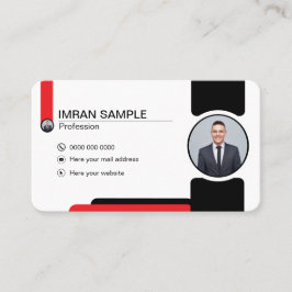 photo edating Business Card Visitekaartje