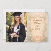 Photo Elegant Psychology Graduate Aankondiging (Voorkant)