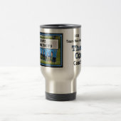 PHOTO en JOUW TEKST Voetbal coach Cadeauideeën Mok (Center)