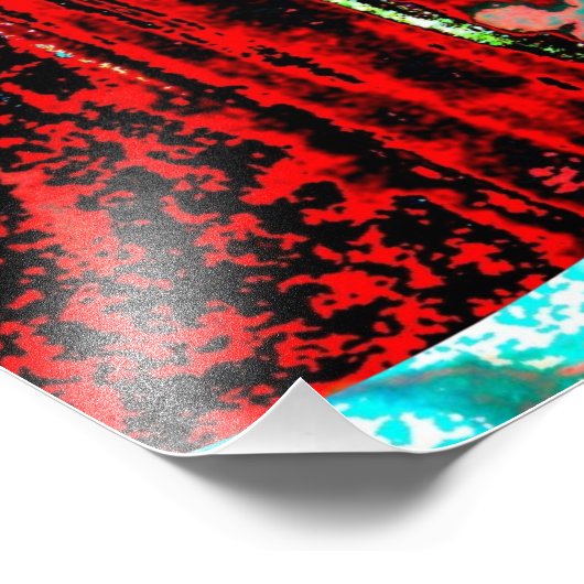 Photo Enlargement – Collapse Reflection Abstract  Foto Afdruk (Hoek)