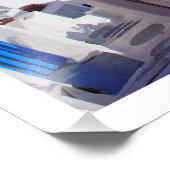 Photo Enlargement Greece santorini  Foto Afdruk (Hoek)