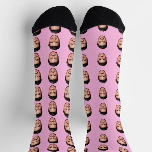 Photo Face Socks, Unique Personalized Sokken (Top)