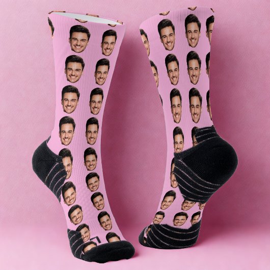 Photo Face Socks, Unique Personalized Sokken