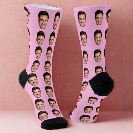 Photo Face Socks, Unique Personalized Sokken