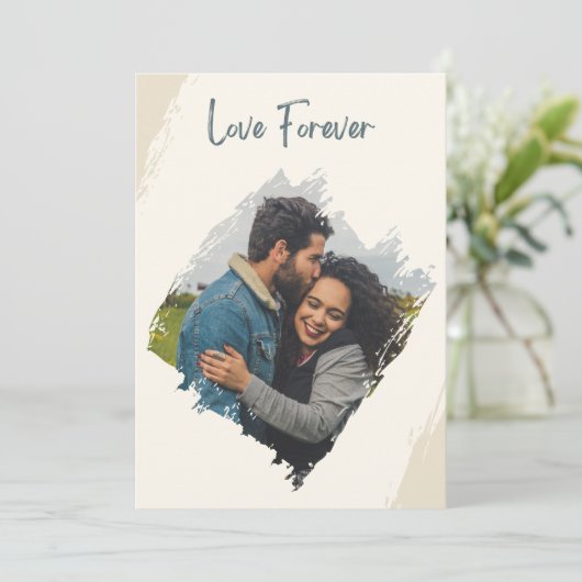  Photo Flat Kaart (Staand voorkant)