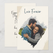  Photo Flat Kaart (Voorkant / Achterkant)