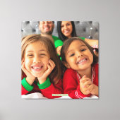 Photo Fun Life Memories Faux Wrapped Canvas Print (Voorkant)