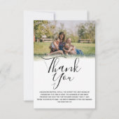 Photo Funeral Thank You Card Bedankkaart (Voorkant)
