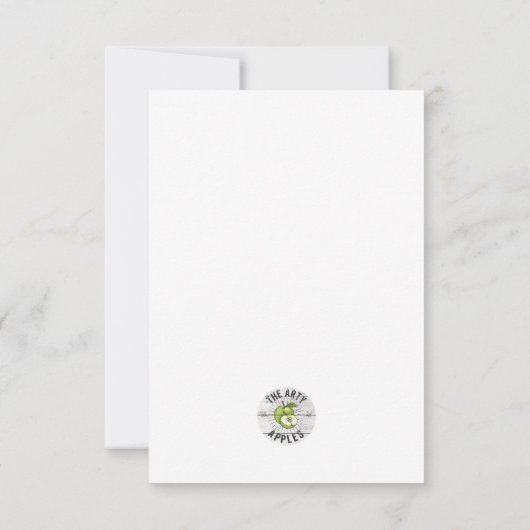 Photo Funeral Thank You Card Bedankkaart (Achterkant)