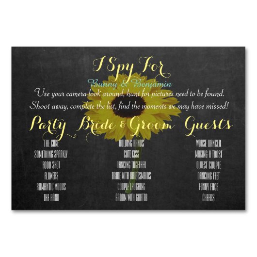 Photo Game Weddenschap Place Setting Table Game Ca Kaart (Voorkant)