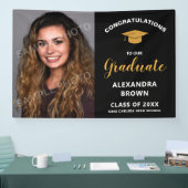 Photo Graduation Announcement Black Spandoek (Beurs)