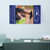 Photo Graduation Class Of 2026 Congrats Grad Blue Spandoek (Beurs)