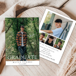 Photo Graduation Invitation Kaart
