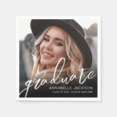 Photo Graduation Party Servet (Voorkant)