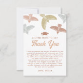 Photo Graduation Thank You Card Bedankkaart (Voorkant)