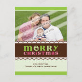 PHOTO GREETING POSTCARD :: candyfloss 2 Feestdagenkaart (Voorkant)